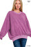 SOFT FLEECE PIGMENT DYE PULLOVER
