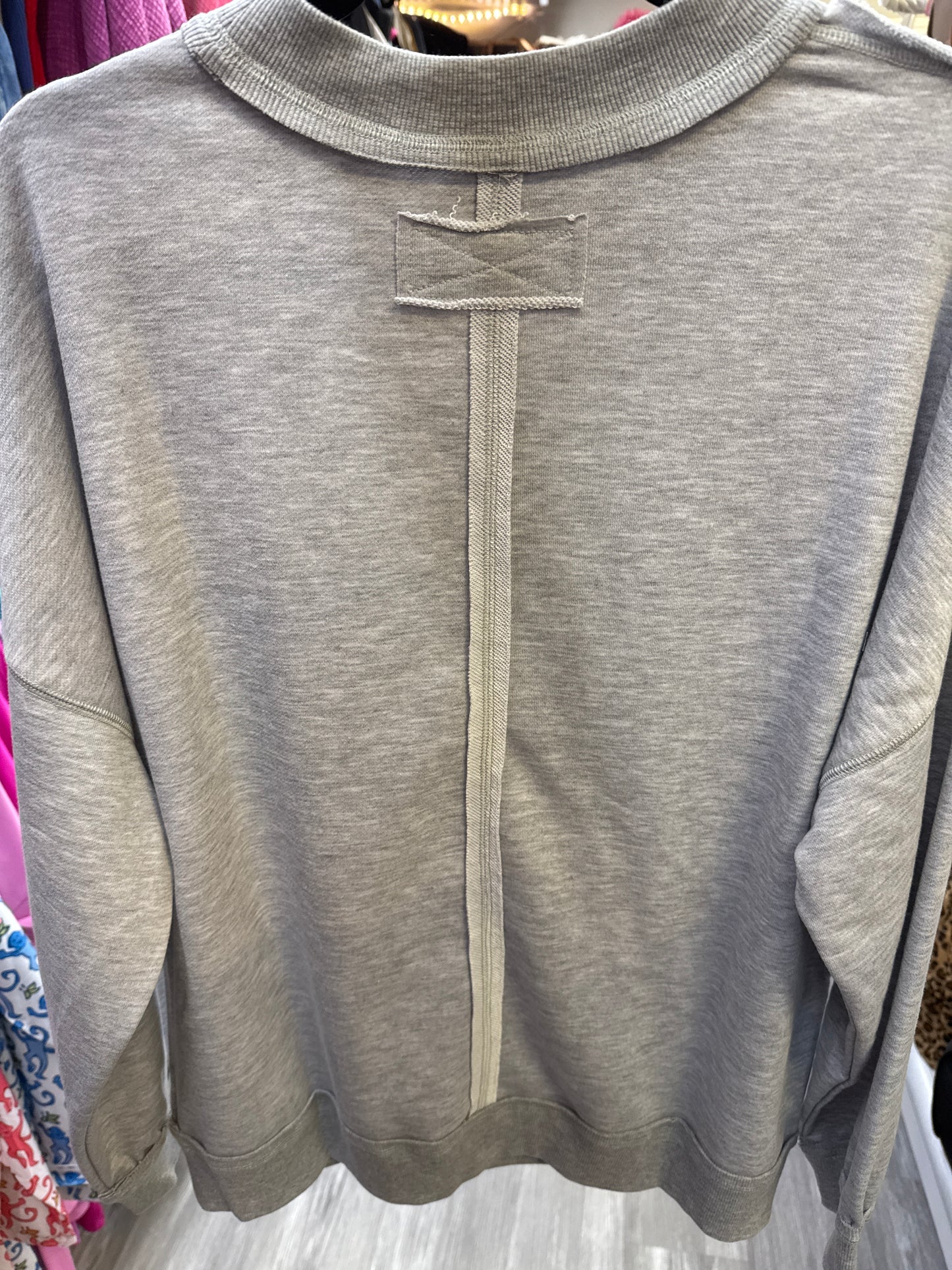 Mock Neck Sweatshirt