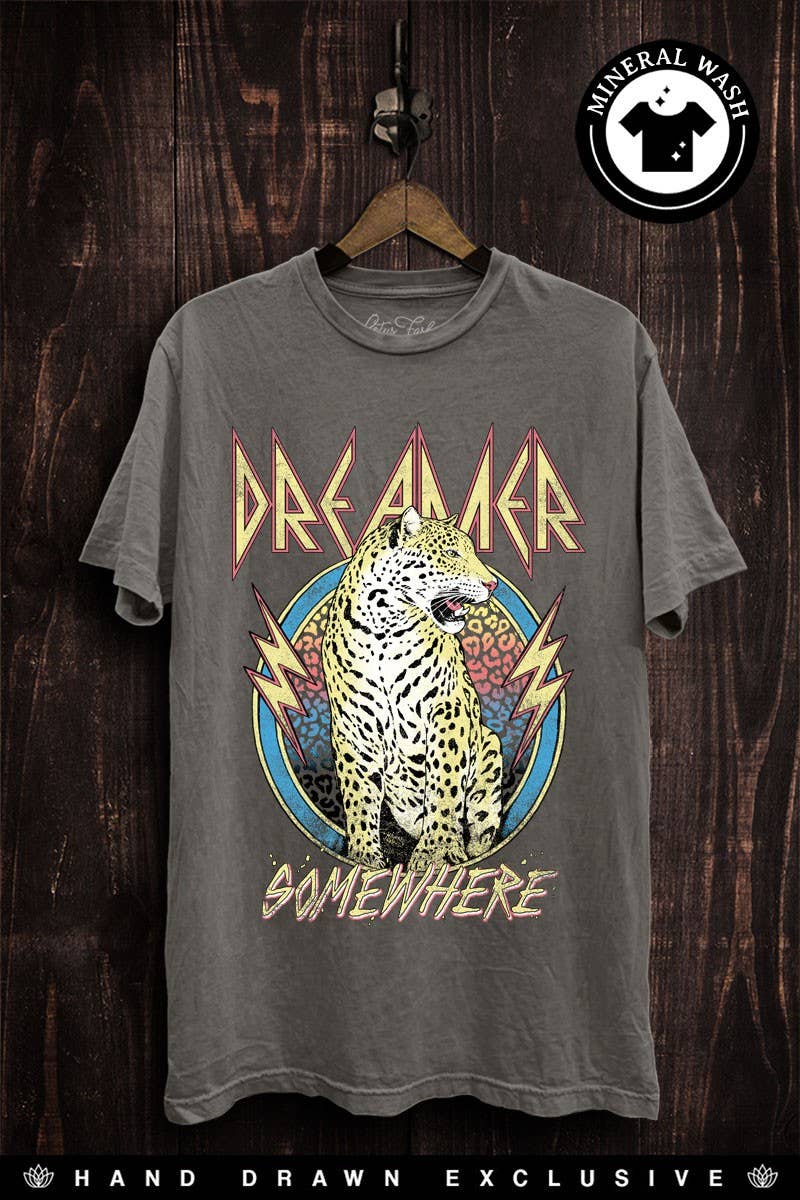 Dreamer Leopard Graphic Top