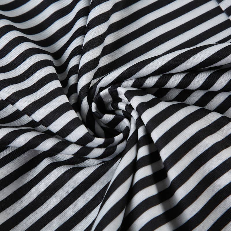 Striped straight comfy lounge pants