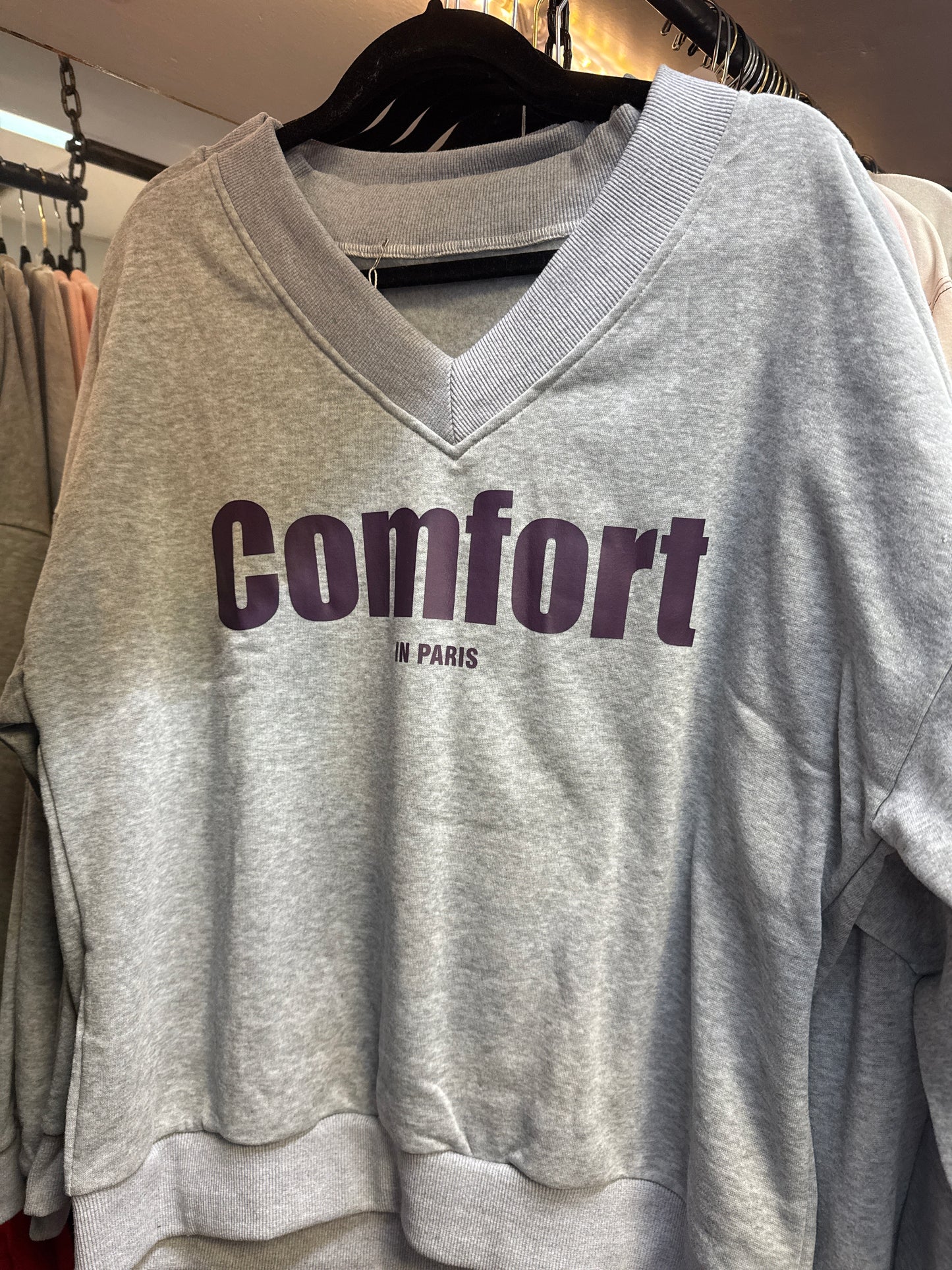 Comfort In Paris Sweatshirt