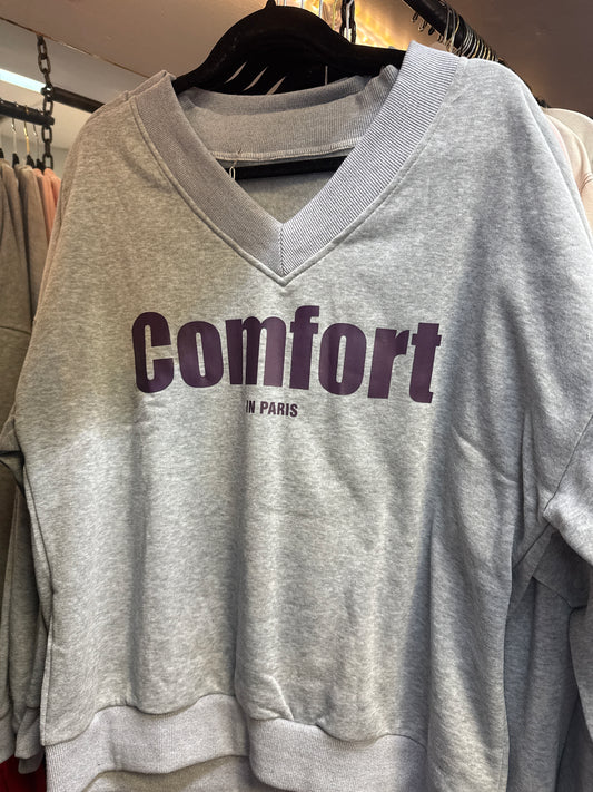 Comfort In Paris Sweatshirt
