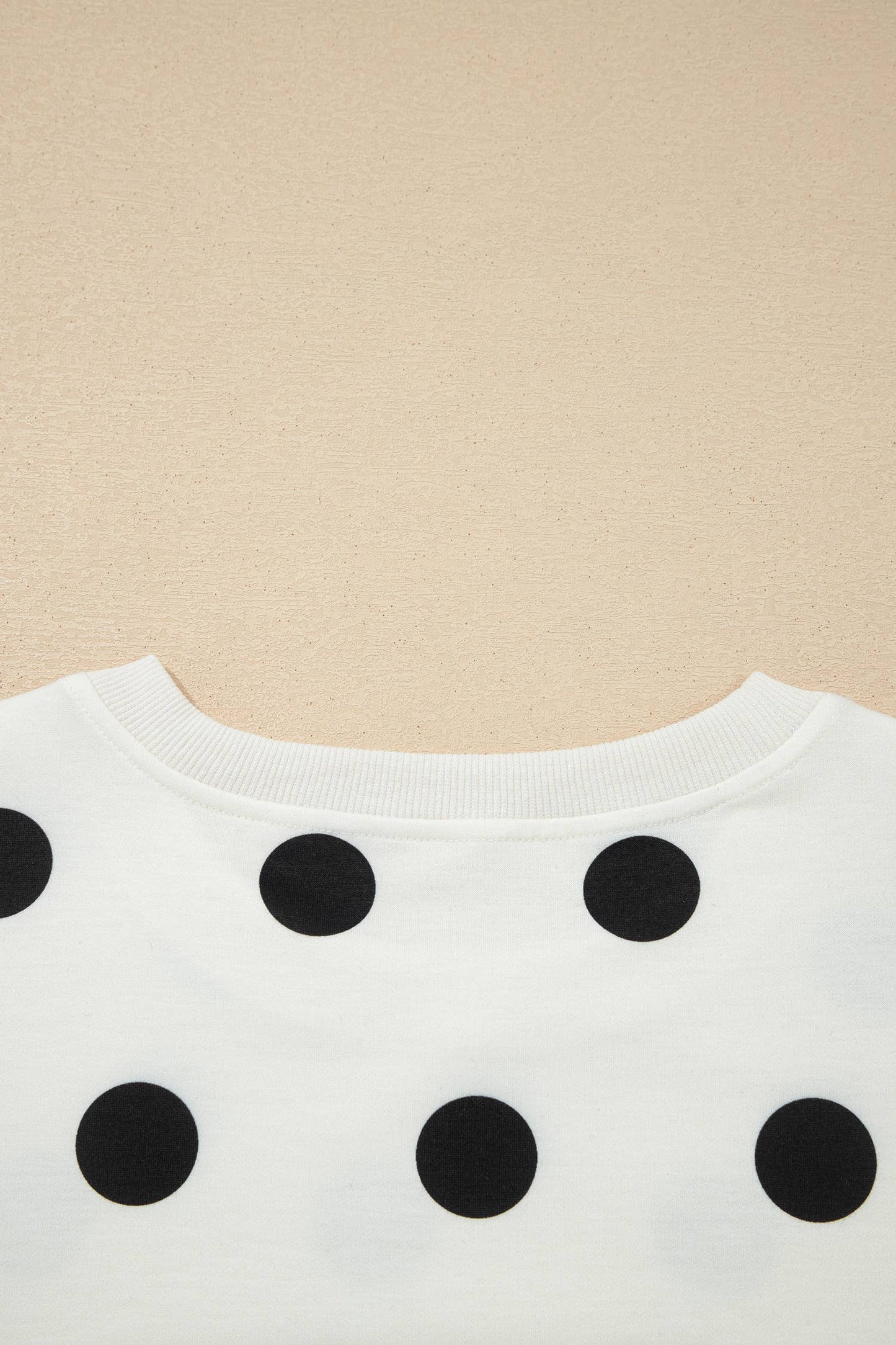 Plus Polka Dot Print Tank Split Mini Skort 2pcs Set (S-4X)