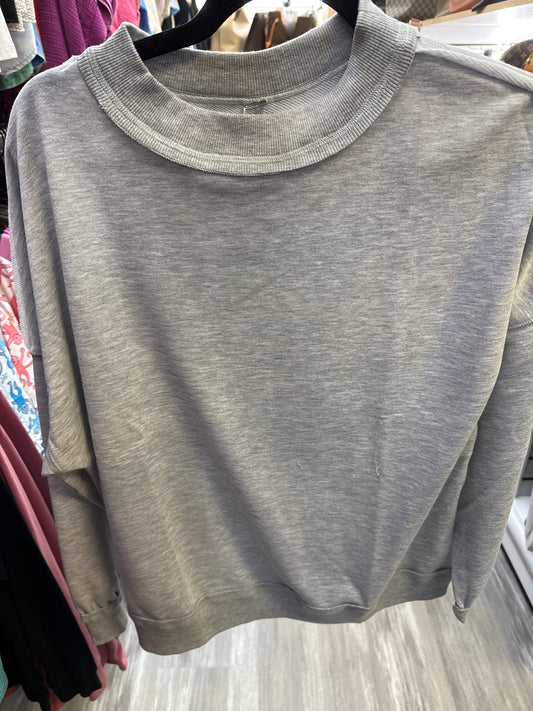 Mock Neck Sweatshirt