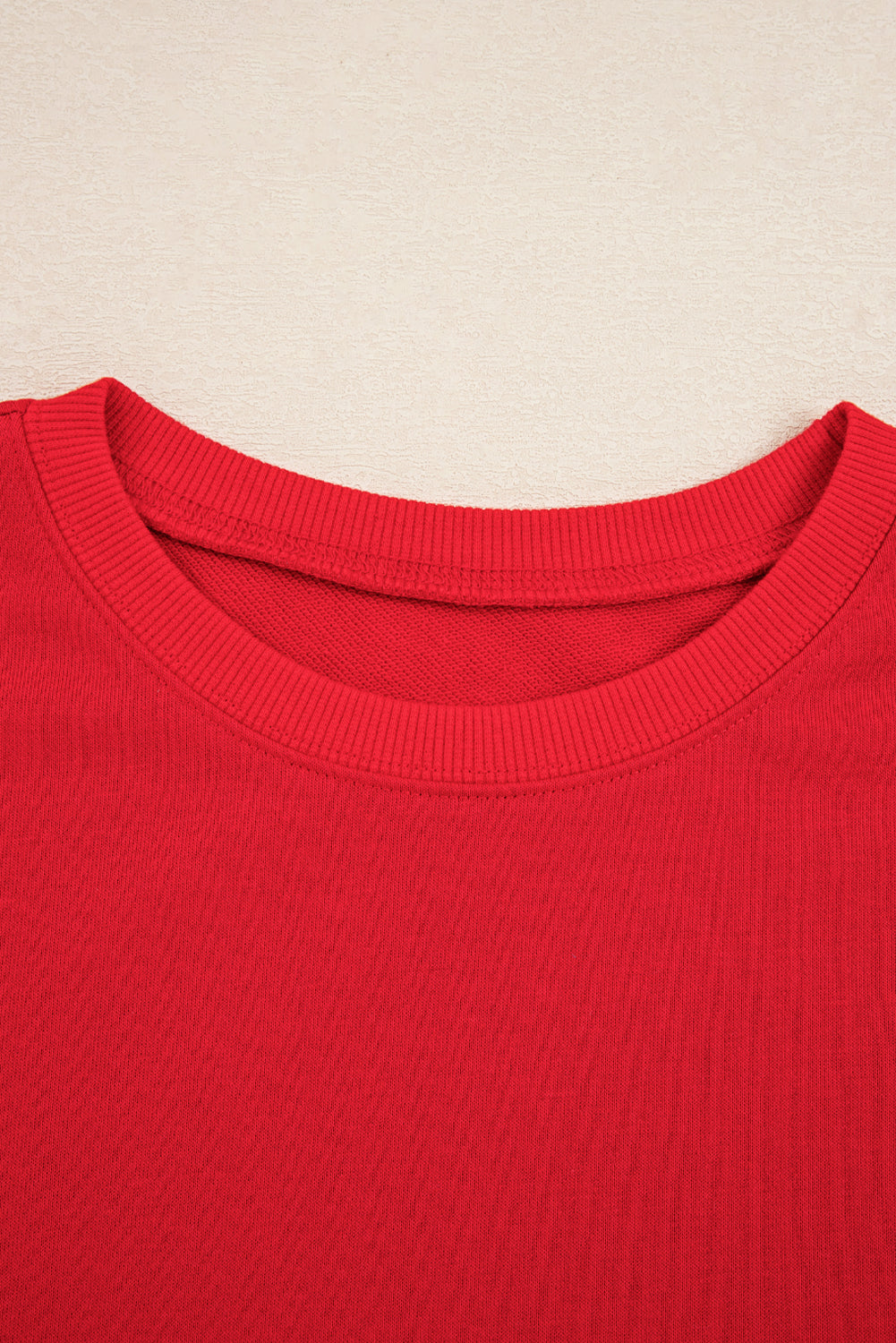 Sky Blue Varsity Stripe Detail Drop Shoulder Pullover Mini Skort Set