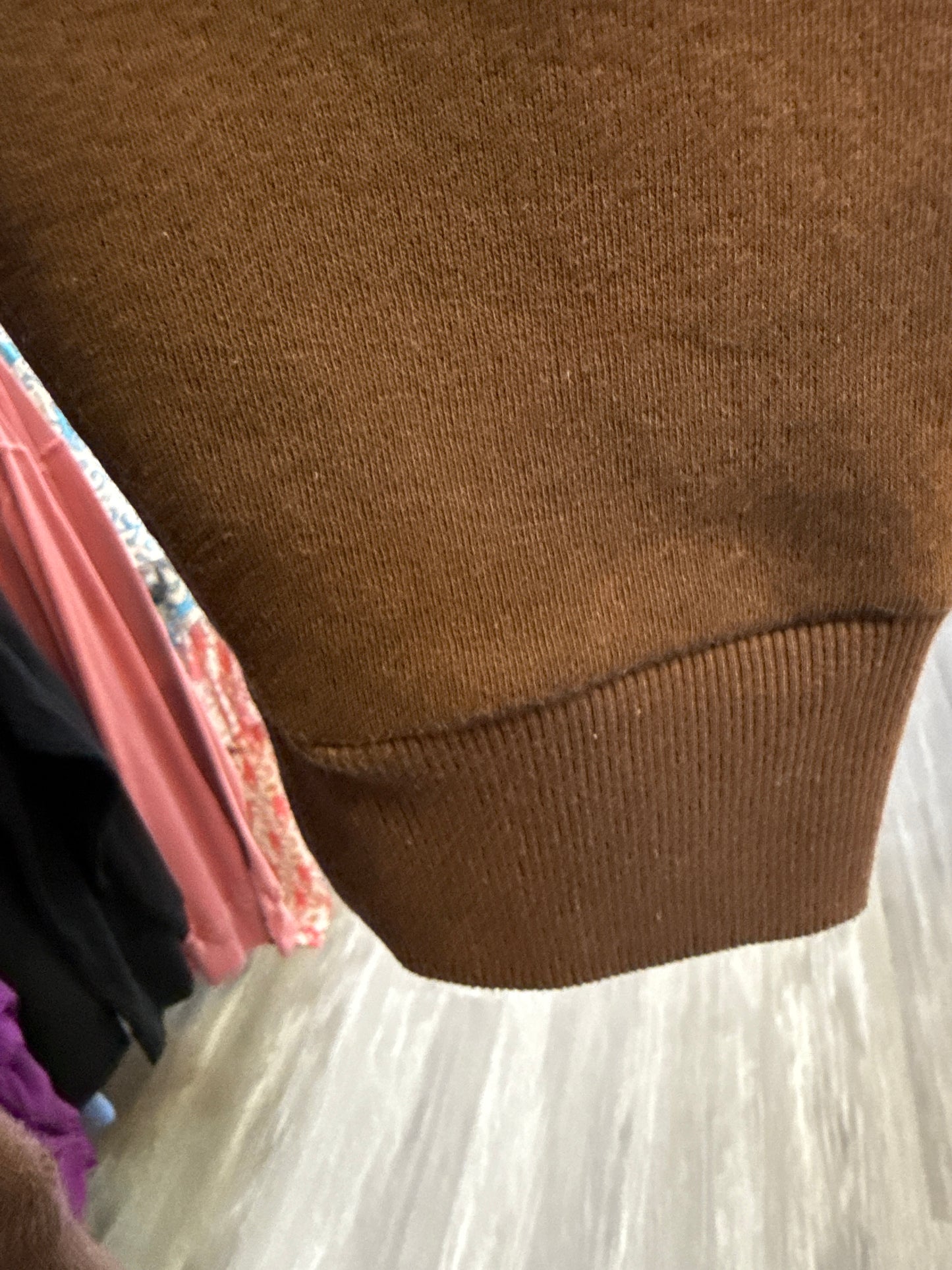 Fleece band bottom sweatpants