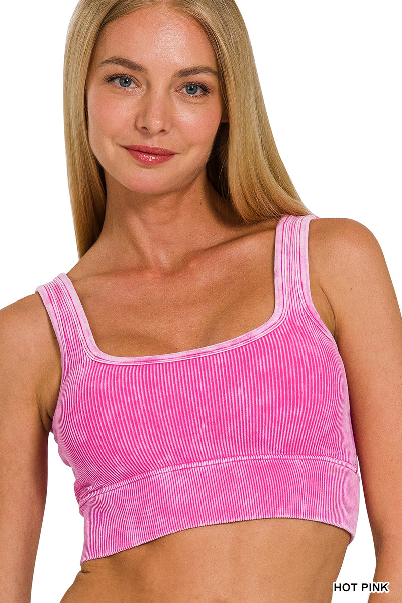 SQUARE NECK WITH PADS