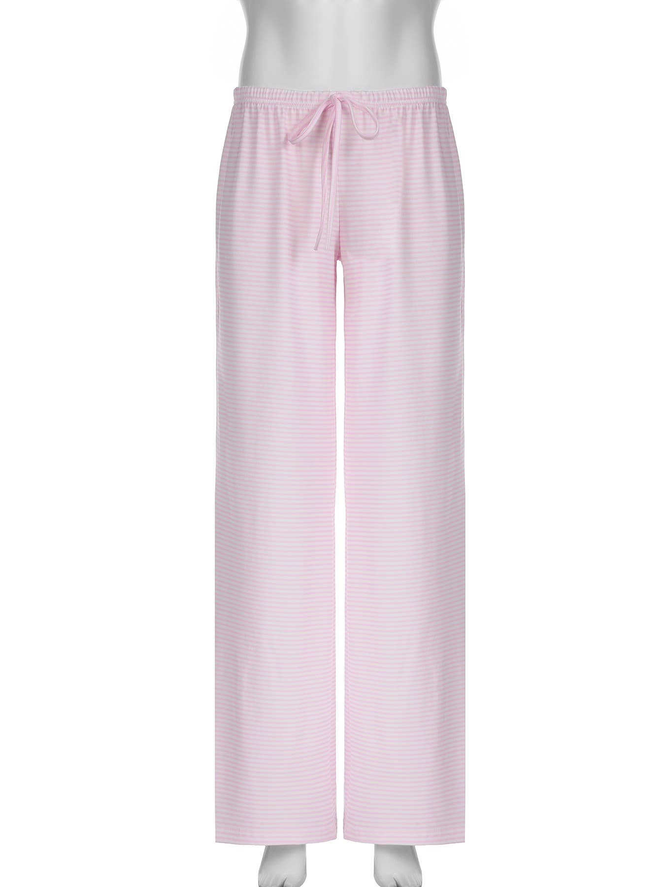 Striped straight comfy lounge pants