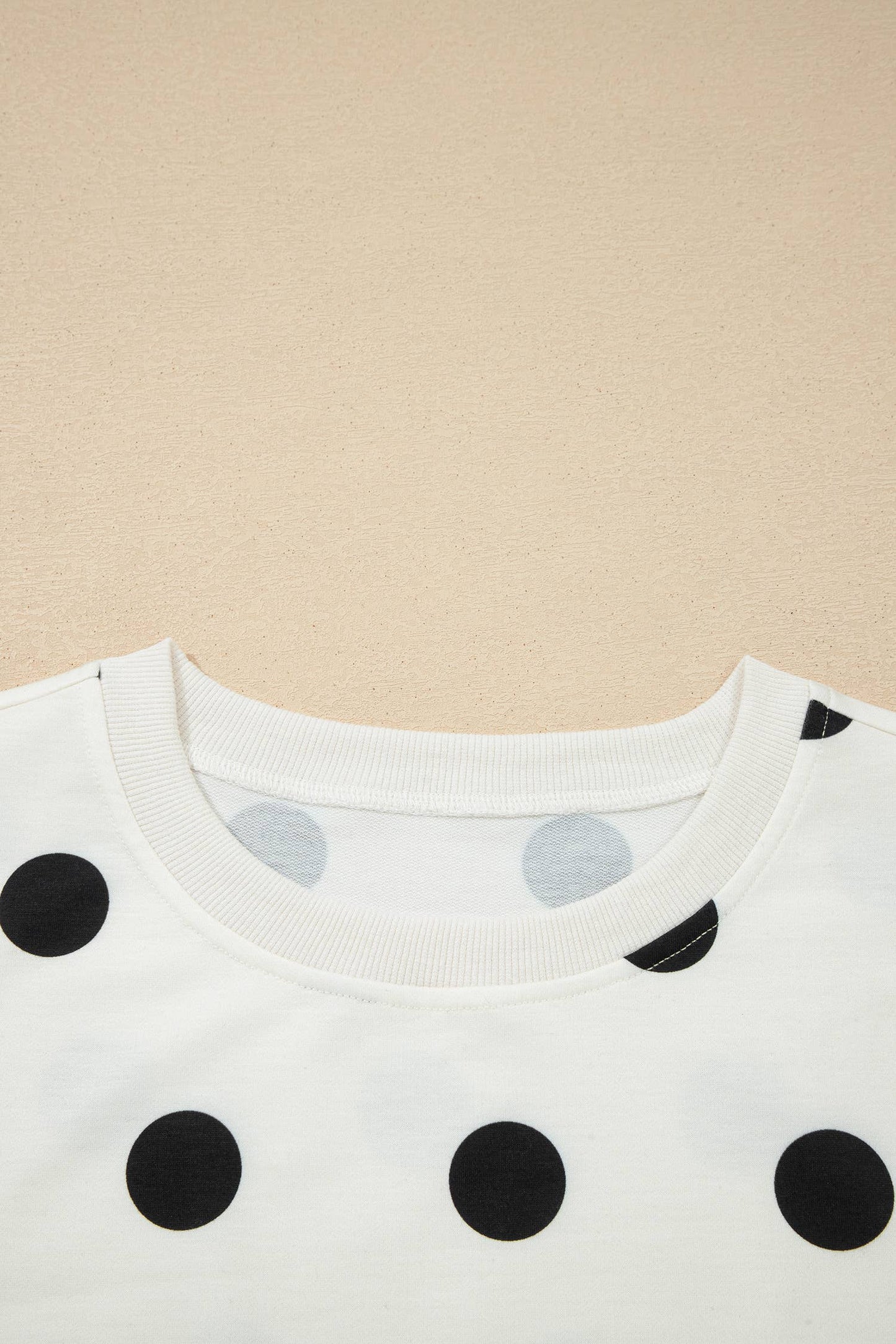Plus Polka Dot Print Tank Split Mini Skort 2pcs Set (S-4X)