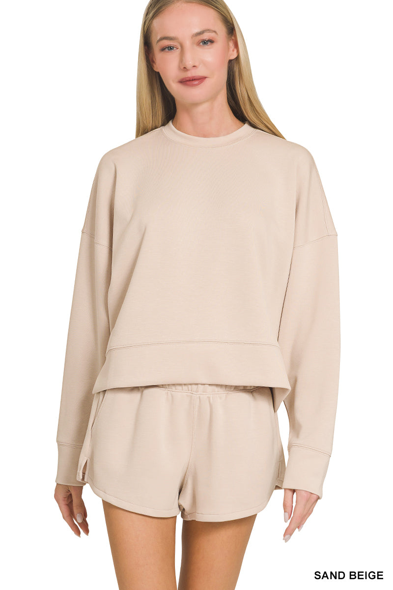 SCUBA LONG SLEEVE  & SHORTS SET