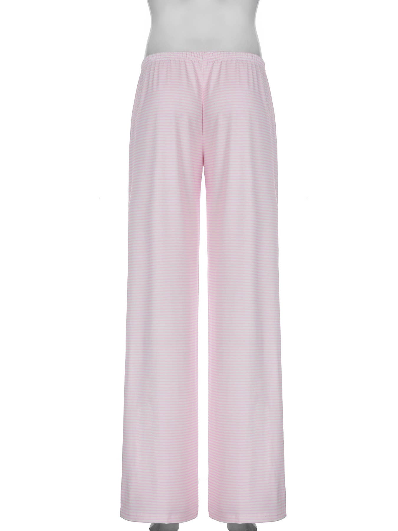 Striped straight comfy lounge pants