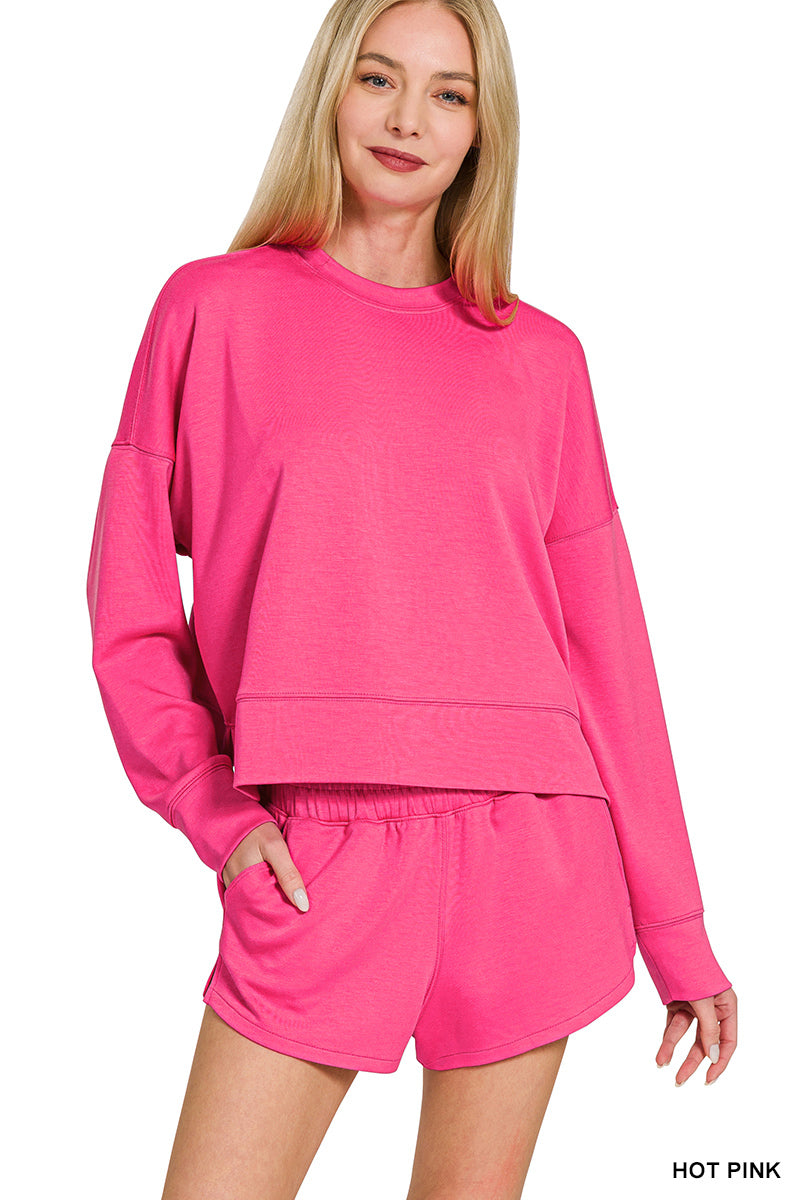 SCUBA LONG SLEEVE  & SHORTS SET