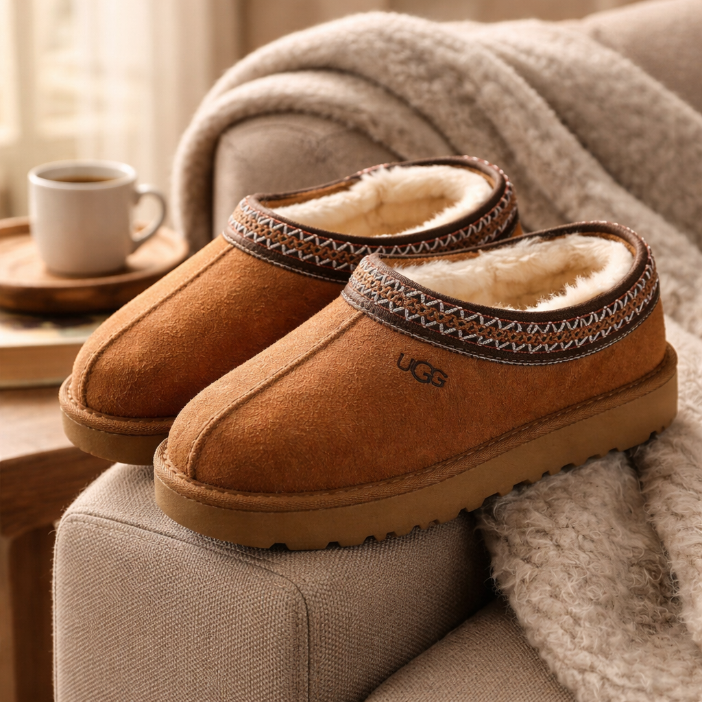 Tasman II Suede Clog Slippers
