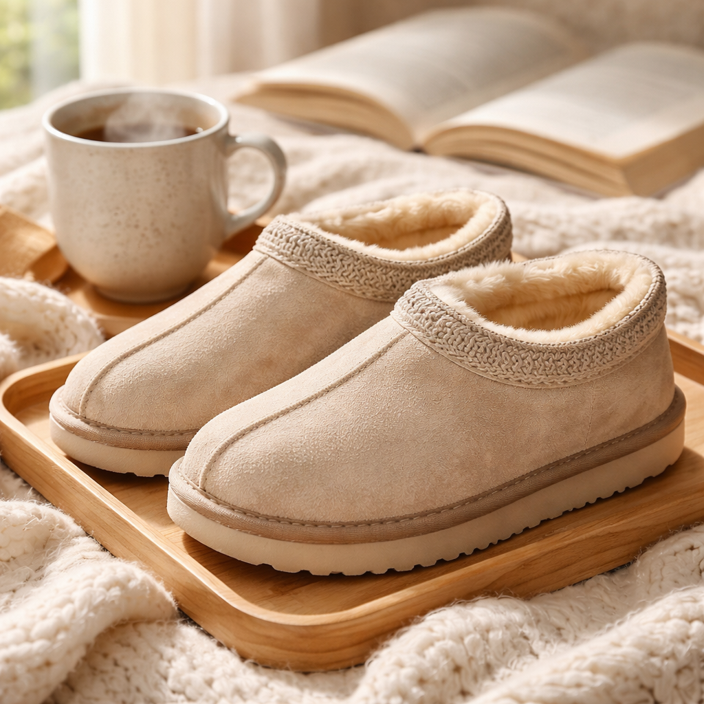 Tasman II Suede Clog Slippers