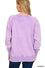 ACID WASHED FRENCH TERRY PULLOVER WITH POCKETS