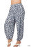 LEOPARD SPLIT SIDE PANTS