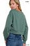SCUBA CROPPED BOAT NECK PULLOVER SWEATSHIRTS