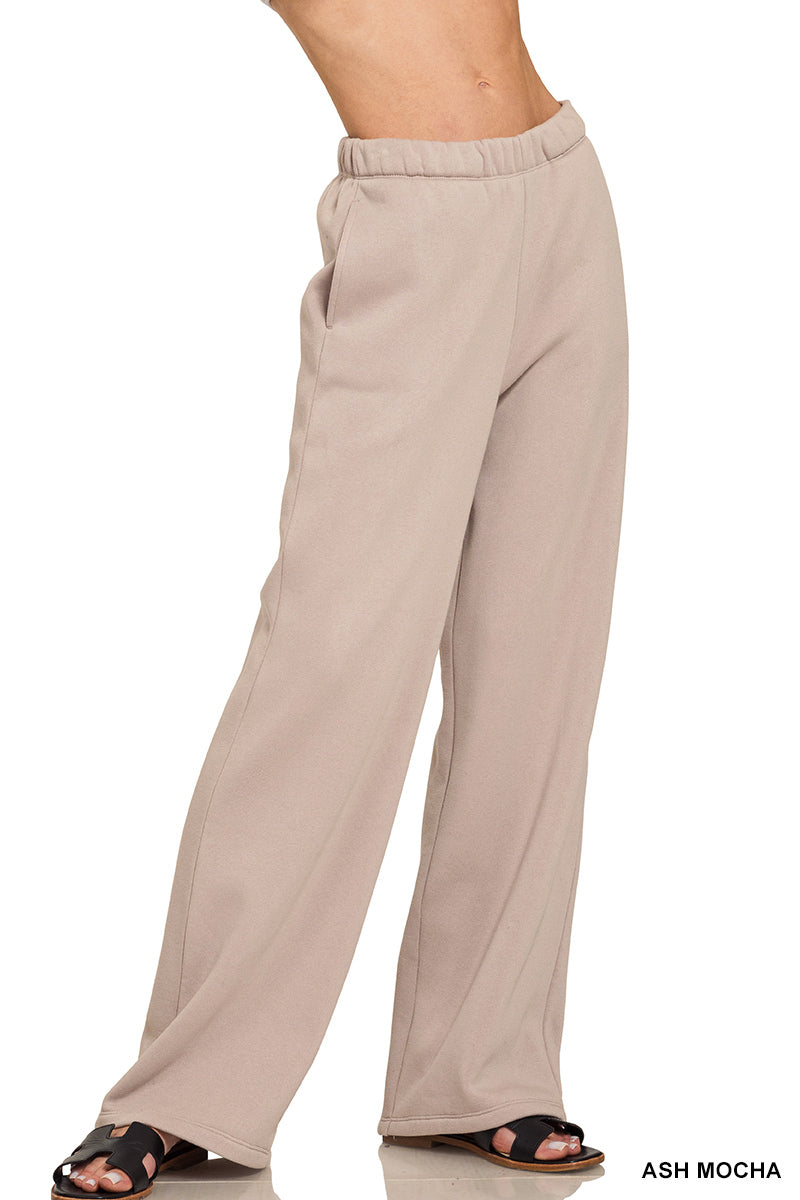 FLEECE SWEATPANTS