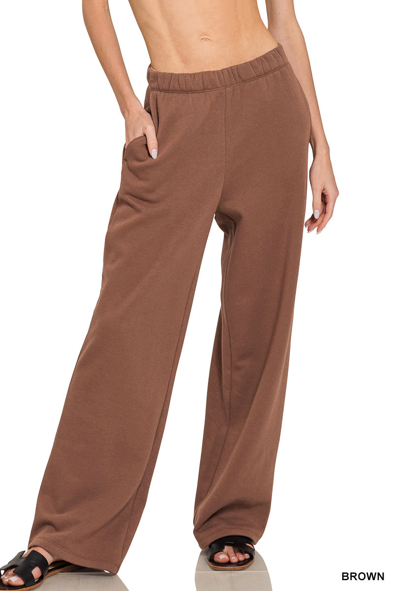 FLEECE SWEATPANTS
