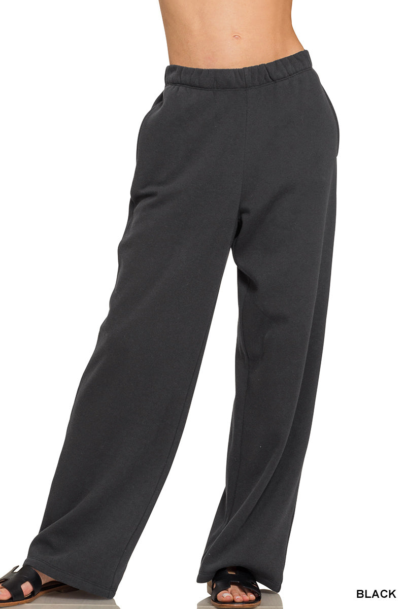 FLEECE SWEATPANTS