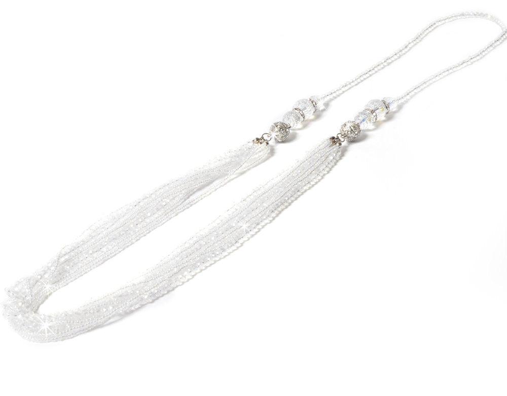 Jacqueline Kent Necklace Cinderella Black/Pink-White/Clear/Brown