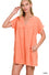 Edge v-neck dress