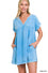 Edge v-neck dress