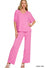 V-NECK OVERSIZED SET