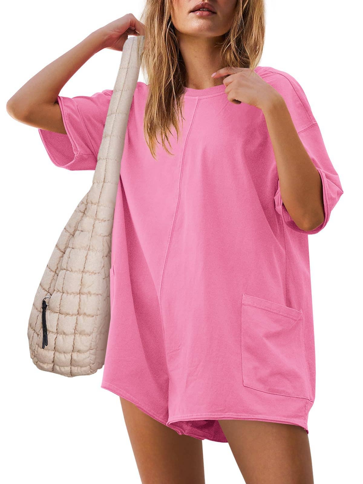 Loose Fit Casual Backless Jumpsuit