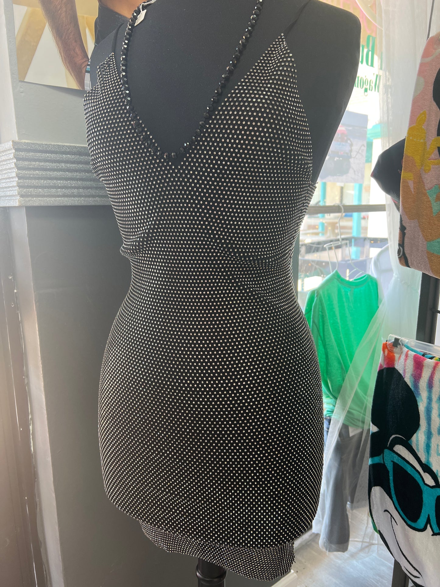 Rhinestone Beach Cover Up