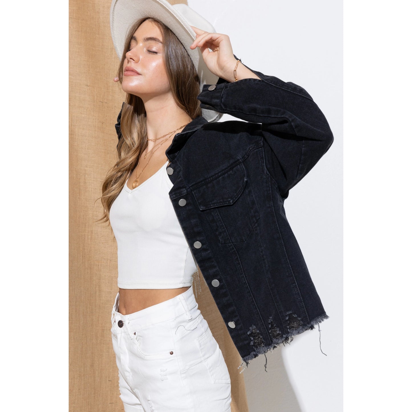 Blue B Rhinestone Jacket