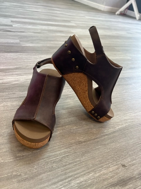 Corky's Carley shoe chocolate, Black Glitter, Silver Glitter, Charcoal leopard